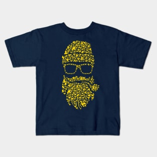 Bird Beard Kids T-Shirt